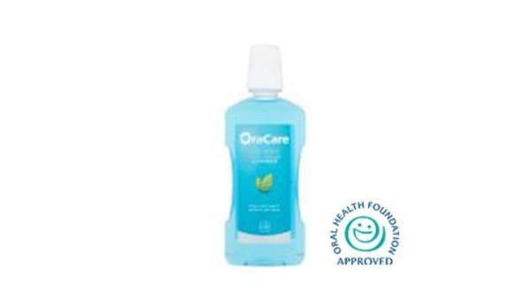 OraCare Coolmint Fluoride Mouthwash