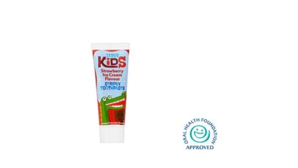 Tesco Kids Strawberry Toothpaste