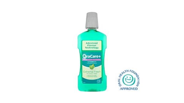 OraCare+ Extreme Fresh Alcohol Free Fluoride Mouthwash